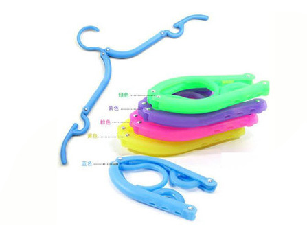 出差旅游必備旅行便攜衣架 戶外塑膠折疊衣架 晾曬衣架